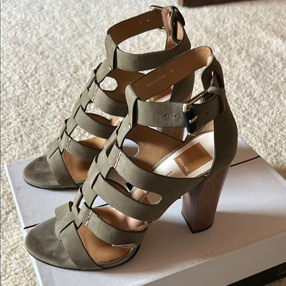 Olive Green Dolce Vita Sandals